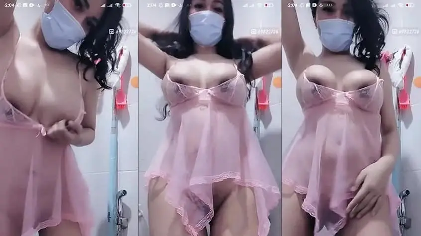 Cewek Cantik Citra Tobrut Lepas Hijab Mandi Full Body Toge